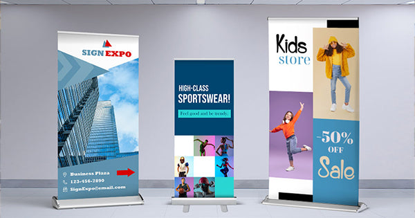 Retractable Banner and Stand